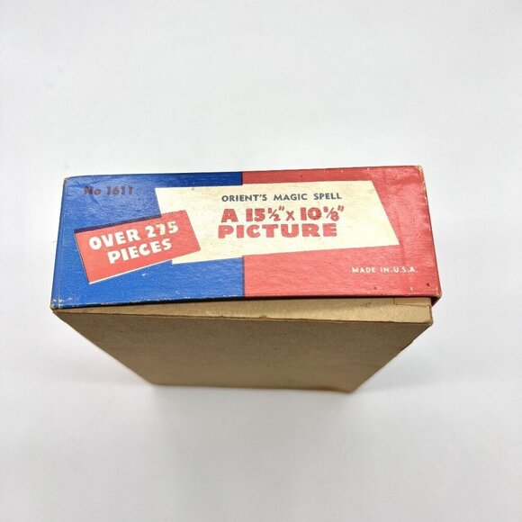 Vintage 40's 50's Perfect Picture Puzzle Orients Magic Spell Made In USA - Picture 8 of 9